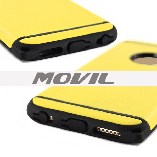 NP-2437 2 en 1 tpu    pc funda  para Apple iPhone 6-7